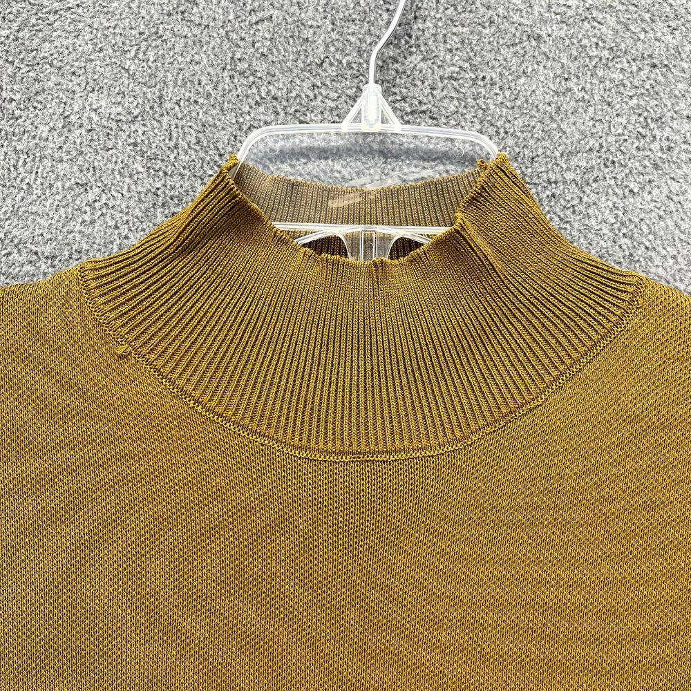 COMMENSE Sweater Womens Small Leisurely mock neck Pullover Fall Natural - Picture 3 of 15